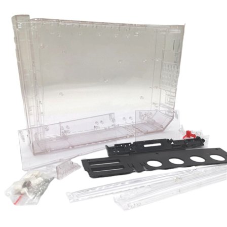 Ersättning för Case Cover Housing for Shell For Wii Full Host for Shell Crystal Colors for Case Housing for Wii Co