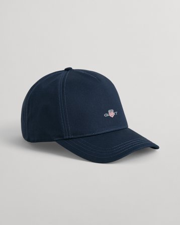 GANT SHIELD COTTON TWILL CAP Niebieski Czapki z daszkiem Chłopiec - Kids Brand Store