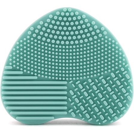 (Grøn) Blød Silikon Vaskebørste, Hjerteformet Børste til Co