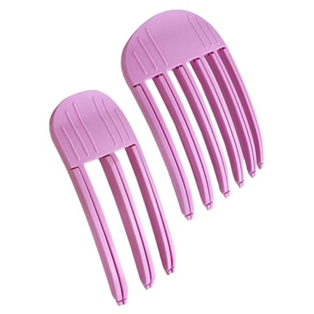 2 stk. hårrodsklemmer Naturlige, fyldigere hårklemmer Volumengivende hårklemmer Hårstylingværktøj til kvinder