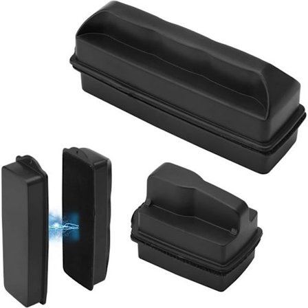 Akvarium magnetisk børste til rengøring, 2 stk., lille og medium alge magnet, akvarierenser, magnetisk glasrenser