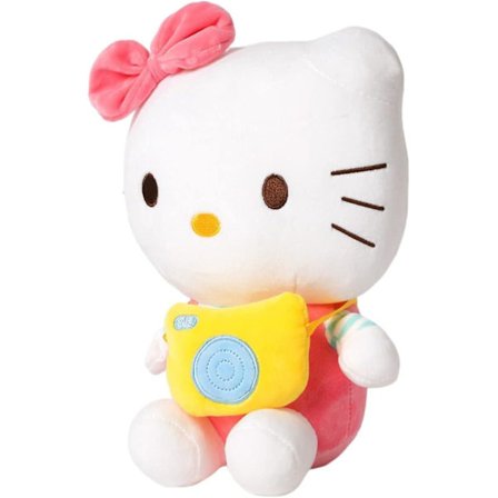 Plushdjur - Flickors Plyschdjur - Kattunge Stoppade Djur Kawaii Katt Plyschkudde - Mjuk Avkoppling Komfort 12 tum (Rosa)