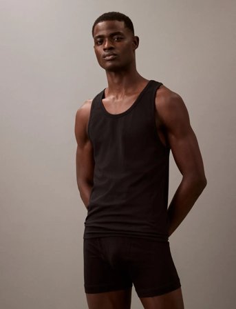 Calvin Klein Tank 3Pk - Black - XXL