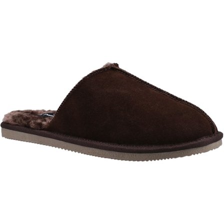 Hush Puppies Coady Suede Tofflor för Herr 10 UK Brun