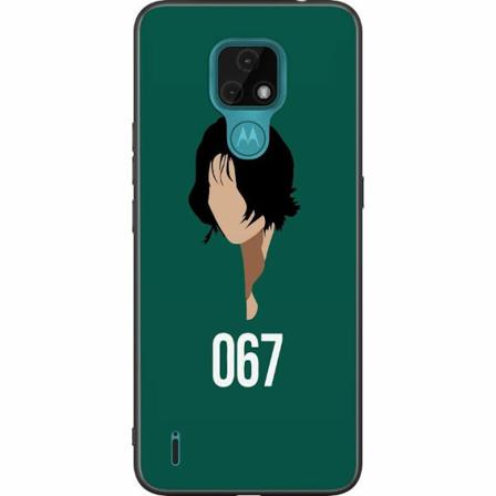 Motorola Moto E7 Svart Skal Squid Game