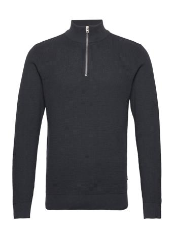 Cfkarlo 0092 Half Zipper Knit Navy Casual Friday