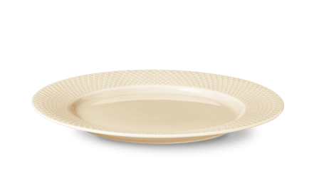 Lyngby Rhombe-Earth Middagstallerken Ø27 marble