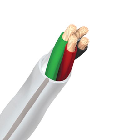 AudioQuest SLiP 14/4 DB Høyttalerkabel - Hvit