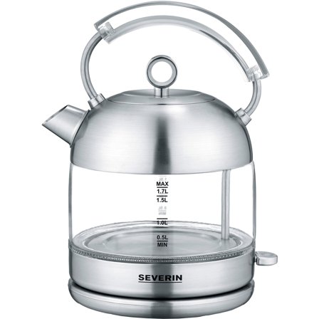 Severin Retro elkedel 1,7 liter, glas | KitchenOne