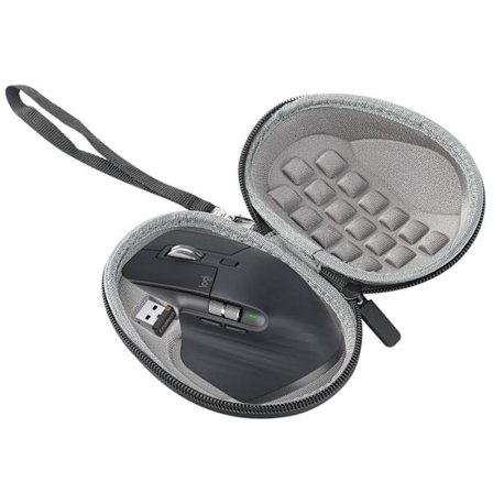Hårdt beskyttende etui rejsetaske bæretaske til Logitech MX Master 3 trådløs mus, støvtæt og stødsikker