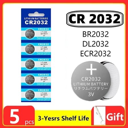2-60 STK CR2032 CR 2032 Knap Batteri 3V Lithium Batteri Til Ur Legetøj Lommeregner Bil Fjernbetjening Knap Møntcelle