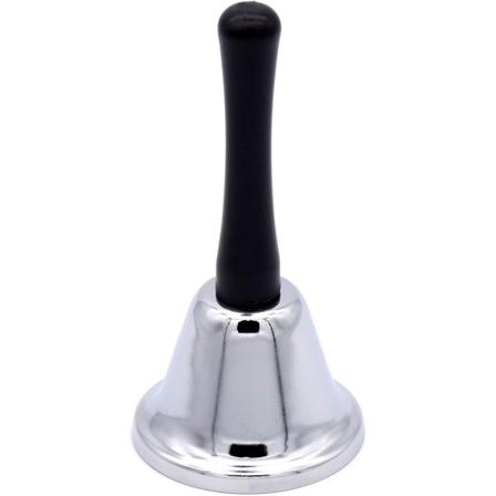 Handklocka i Rostfritt Stål Serviceklocka Uppmärksamhetsklocka Skolklocka Hög