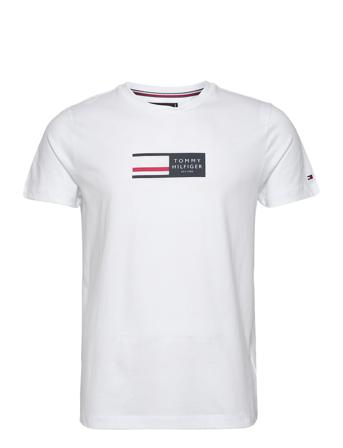 Rwb Corp Graphic Tee T-shirt Hvid Tommy Hilfiger