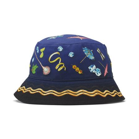 Casablanca Hats Blå, unisex Accessories, Størrelse: M