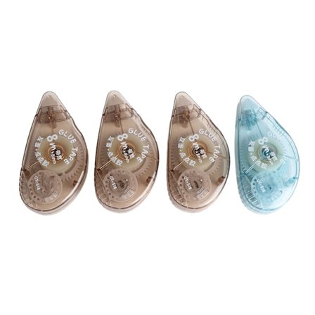 Dots Tape Roller Stor Kapasitet Dobbeltsidig Avtakbar Selvklebende Dot Runner for Scrapbook DIY Håndverk 4 stk