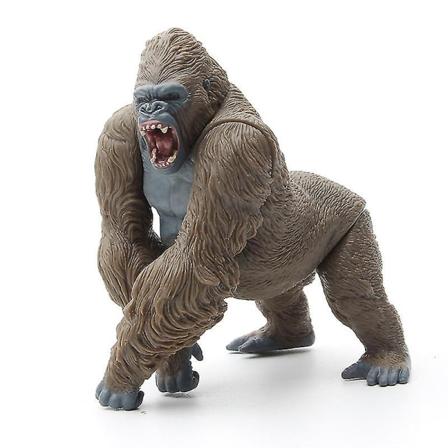 15cm Gorilla King Kong Actionfigur Simuleringsdyr PVC Actionfigur Serie Legetøjsmodel Dukke Gave til Børn brown