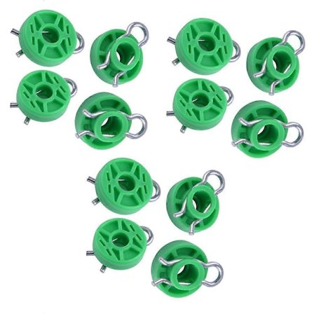 12 st 4493433 93246015715 83343433 Dörr Fönsterhiss Regulator Guide Fäste Clip Slider för Saab