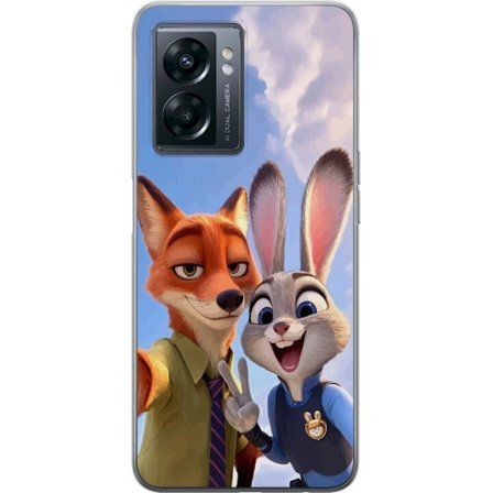 Kompatibelt Mobildeksel til OnePlus Nord N300 Zootopia Nick og Judy Beste Venner