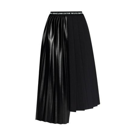 Versace Jeans Couture Pleated Nederdel Sort, Dame