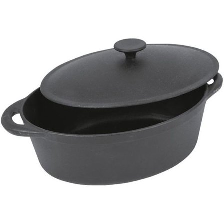 CREALYS Gryta i gjutjärn 28 cm alla brännare