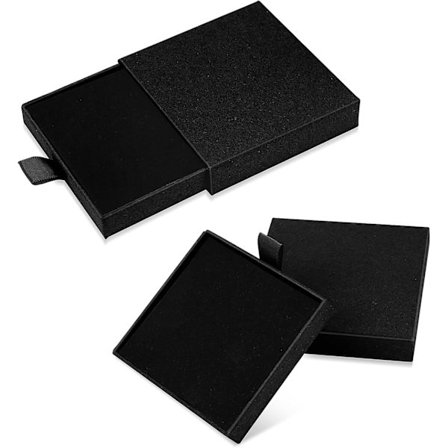 2 kpl korulahjapakkaus rannekorulahjapakkaus, pahvinen korurasia, neliönmuotoinen kaulakoru korvakorurannekorulahjapakkaus, voimapaperinen 