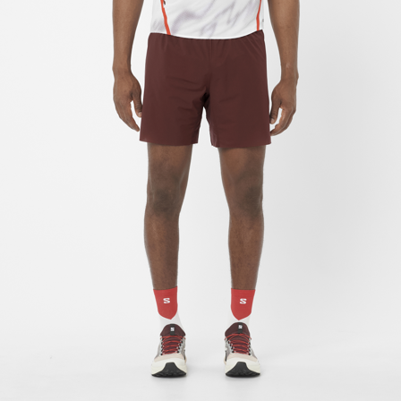 Salomon - Shorts Vêtements S/lab Speed Spl 7" Sht M - Decadent Chocolate