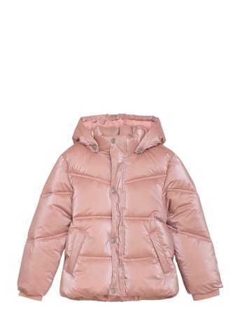 Minymo Quilted Shiny Jacket - Pink - 104