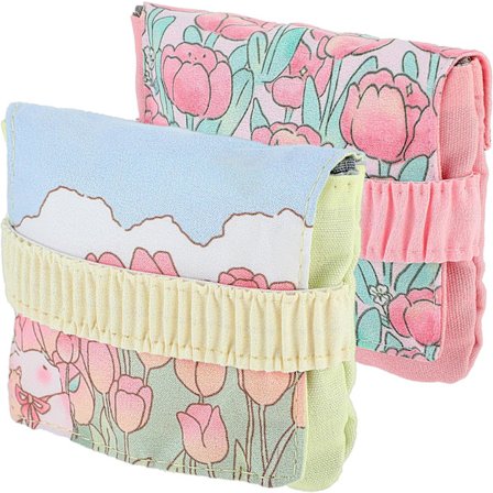 Sanitärtvättlappsförvaringsväska, 2 st Bärbara Väska för Mens