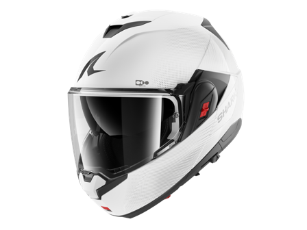 Kask Szczękowy Shark OXO SP Lyne Złamany Biały/Srebrny L