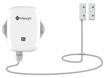 Milesight EM300MCS Magnetkontaktsensor for døråpning, 5/10 år, Alarm & sikkerhet