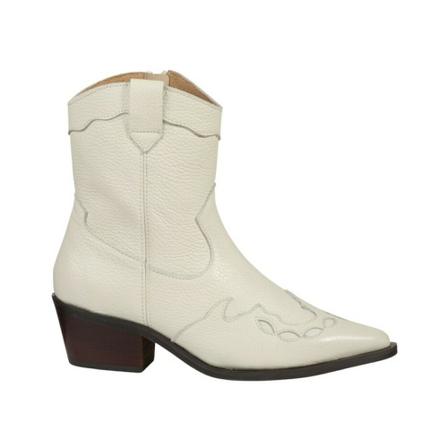 Dwrs, Bari - Westernboots Wit, Dames, Maat:40 EU,leer