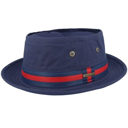 Stetson - Azul porkpie Chapéu - Pork Pie Co/Pes Blue Pork Pie @ Hatstore