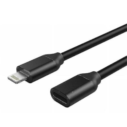 1m Lynutvidelseskabel for iPhone iPad, iPhone-utvidelseskabel Apple Mfi-sertifisert hunn til hann-kontakt Pass lydvideo musikkdataoverføring