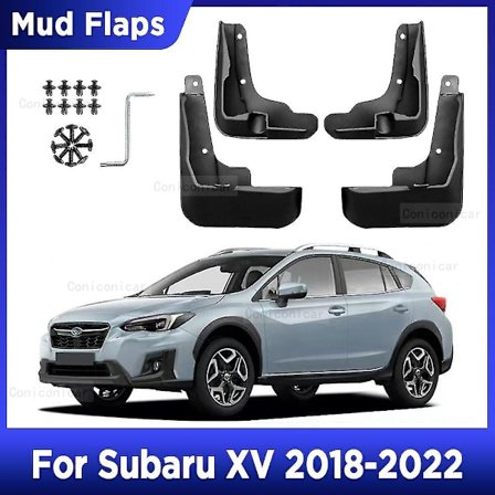 För Subaru Xv 2020 2021 2018-2022 4st Stänkskydd Mud Flaps Stänkskärmar Fram Bakre Skärm Auto Styling Biltillbehör