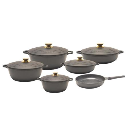 Jio Original 11 Delar Köksset Svart Black