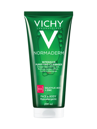 Vichy Normaderm Intensive Purifying Cleanser, 200 ml