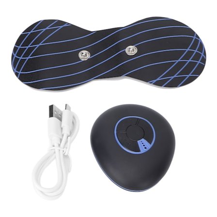 Elektrisk nackmassagelapp Lindra trötthet Vattentät USB Uppladdningsbar TENS Cervical Relax Massager