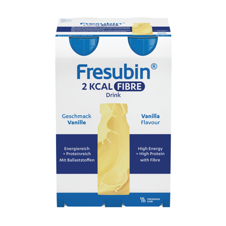 Fresubin 2kcal Fibre Drink vanilje, 4x200 ml