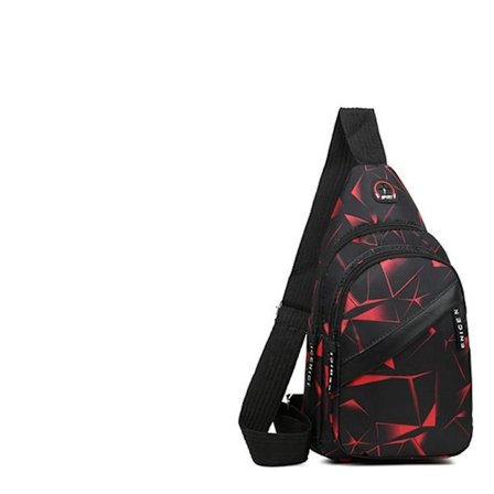 Professionell Stort Utrymme Axelväska Bröstväska