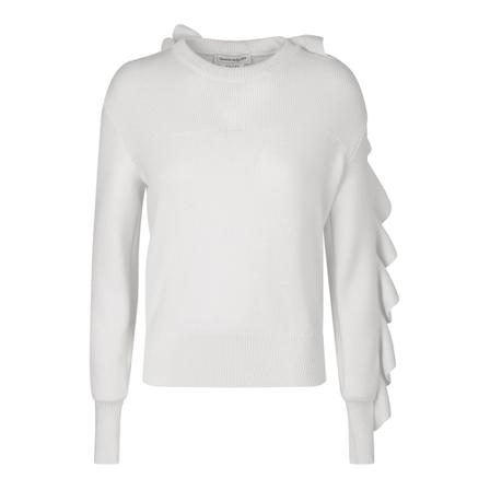 Alexander McQueen relaxed fit sweater Hvid, Dame