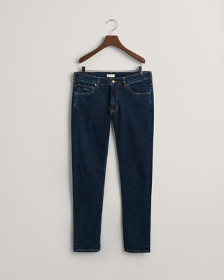 GANT - Jeans i slim fit til gutter til herre dark blue