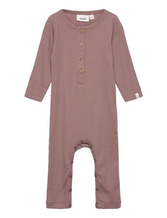 Nbfgago Ls Slim Suit Lil Långärmad Bodysuit Rosa Lil'Atelier