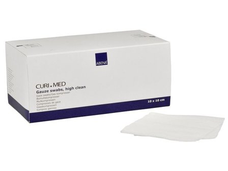 ABENA Kompress CURIMED GV 4l 10x10cm 120/fp - Lyreco - Sjukvård och omsorg - Förband och fixering - Kompresser