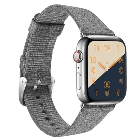 Apple Watch Series 4 44mm klockband av nylon - Grå