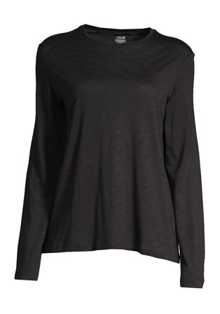 Casall Soft Texture Long Sleeve Black XL, Tøj & Bolig, Træningstøj, Træningsbluser