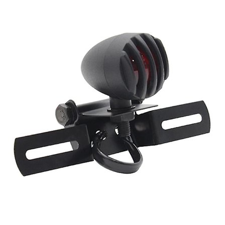 Motorcykel Baglygte Rød Bremsestop Kørelys Med Nummerpladeholder Baglygte Kompatibel Med Chopper