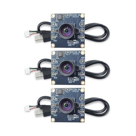100 Graders Kameramodul 1MP OV9732 USB 60cm Kabel 3 Set(h})