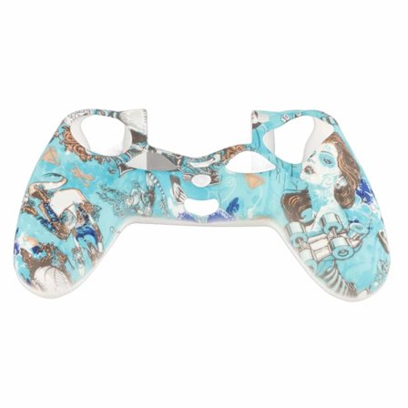 Spelkontroll Anti-Slip Ärm Silikon Handtag Ärm Anti-Slip Skydd för PS4 PRO Slim