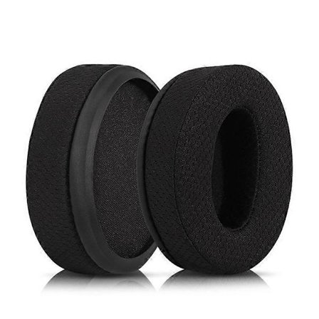 2 stk. erstatningsøreputer for Sennheiser HD4.30 / HD350BT / HD400s / HD420s / HD458BT / HD300 / HD4.50 / HD4.40BT