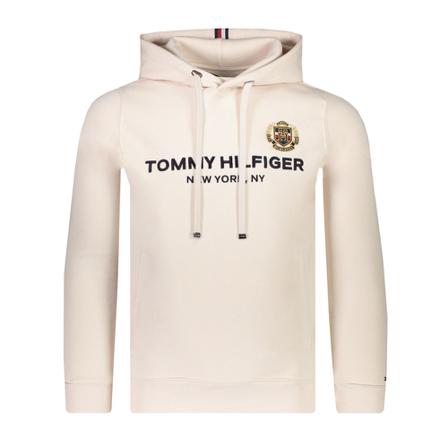 Tommy Hilfiger, Sweater Beige Beige, Heren, Maat:M,polyester
